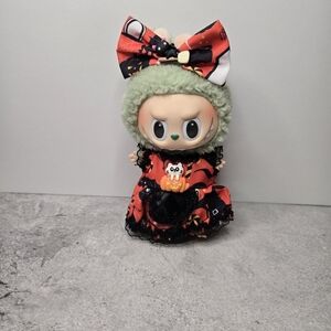 Halloween Labubu Costume with Hair Bow